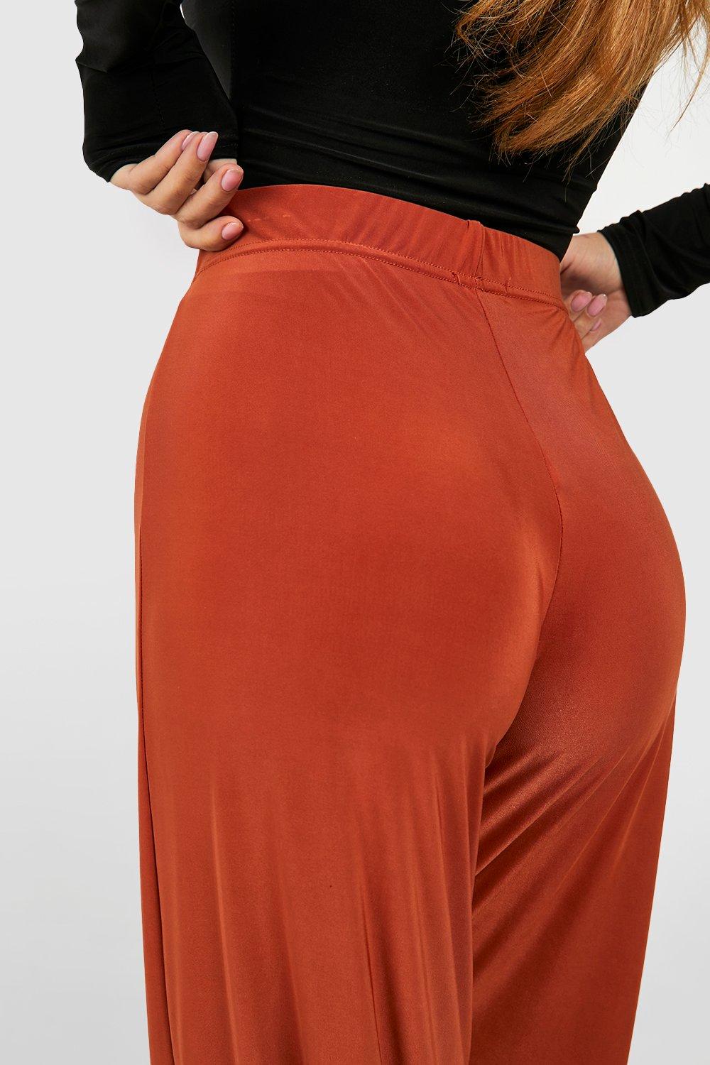 Burnt orange store high waisted pants